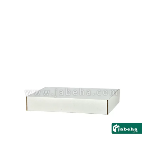Jabeha White Cardboard postal boxes 33×22×5.5 3