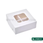 jabeha white cookie box 10×10×4 B1