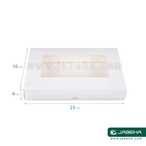 jabeha white cookie box 21×14×4 3