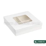 jabeha white cookie box 21×21×5 c