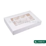 jabeha white cookie box 21×14×4 6