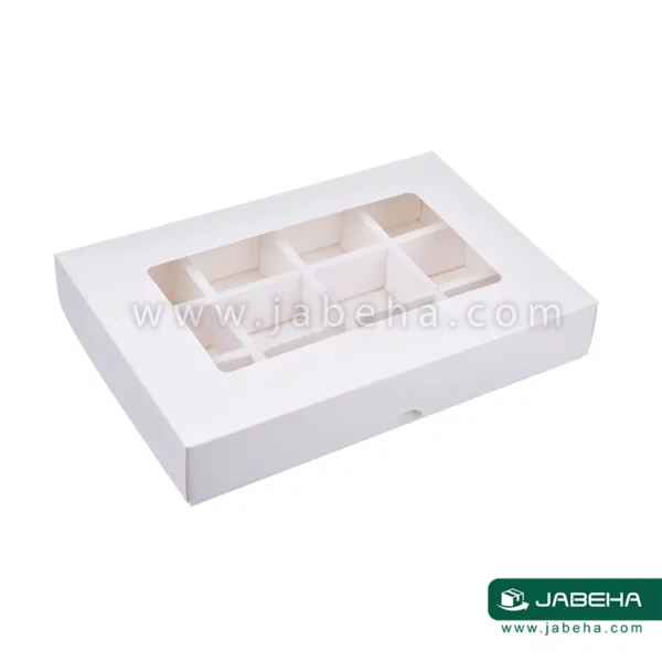 jabeha white cookie box 21×14×4 6