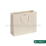 تصویر یک عدد ساک دستی شیری رنگ. فروش توسط فروشگاه جعبه ها