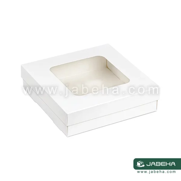 jabeha white cookie box 15×15×4 a