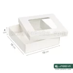 jabeha white cookie box 15×15×4 b