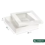 jabeha white cookie box 24×24×5 b
