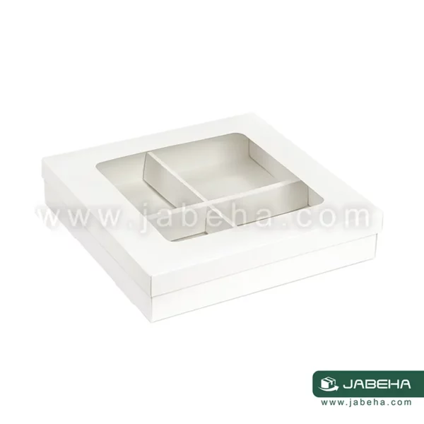 jabeha white cookie box 24×24×5 c