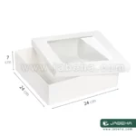 jabeha white cookie box 24×24×7 b