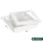jabeha white cookie box 28×28×5 b