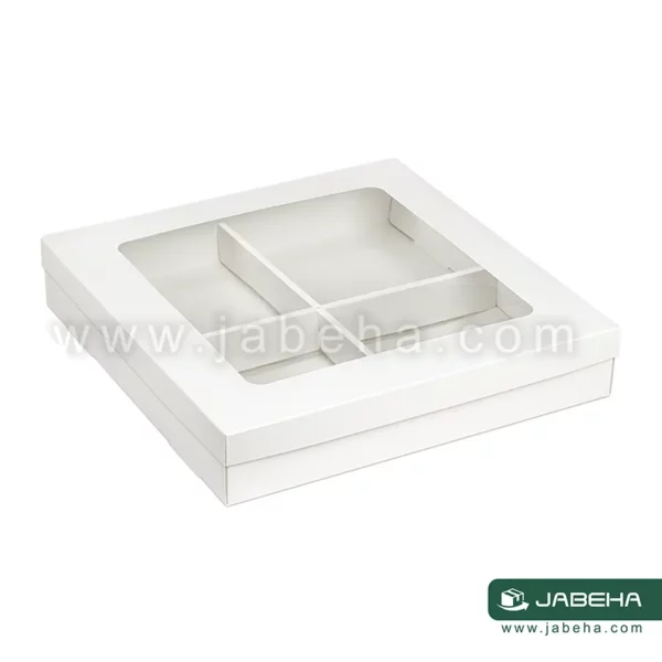 jabeha white cookie box 28×28×5 c
