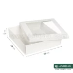 jabeha white cookie box 28×28×7 b