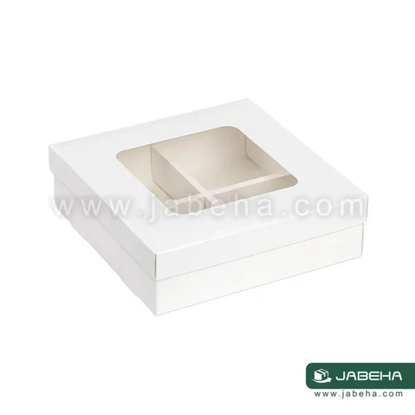 jabeha white cookie box 17×17×5 c
